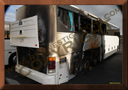 Bus Fires Tire Investigation