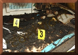 Motorhome/RV Arson Fires Investigation - Bedroom Mattress