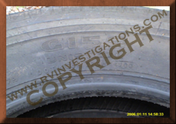 Motorhome/RV/Truck Tire G159 - Tire Failures Investigation